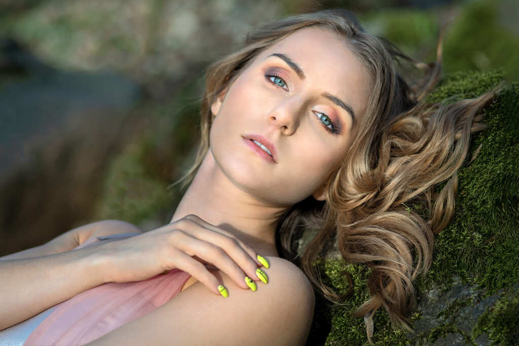 sesja portretowa w lesie Ola Danielak